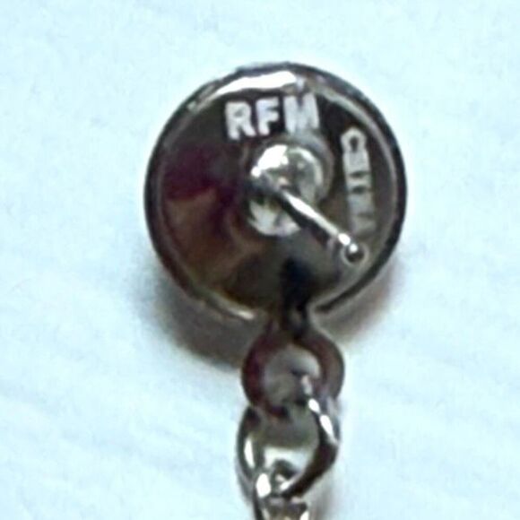 HSN x Roberto Faraone Mennella – Gray Bead Drop Earrings – Signed RFM - Picture 6 of 7